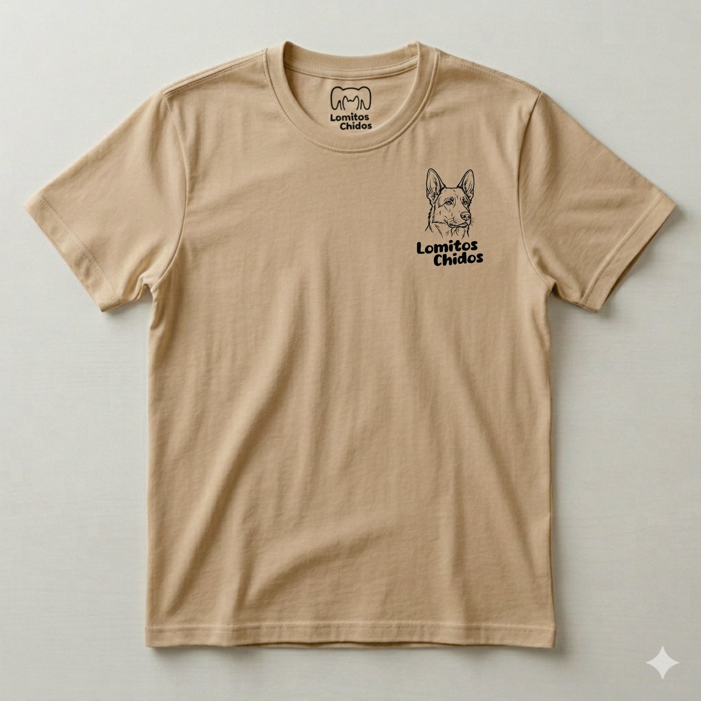 Playera manga corta